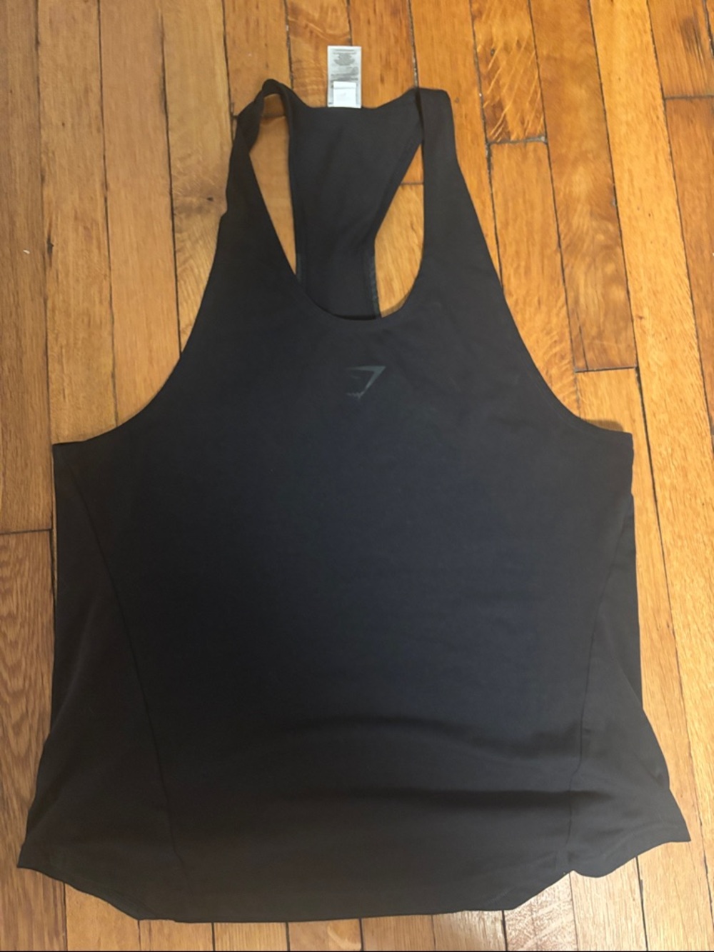 Gymshark Black Racerback Training Tank NWOT - Picture 4 of 6